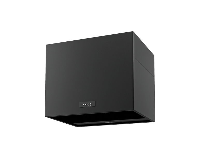 ペニンシュラボックス型レンジフードW750×D630 ブラック WMS75160AK-PN　W750×H600/500×D630＋(W750用背面パネル　横幕板1枚付)（生産終了につき受注受付は12/18まで）