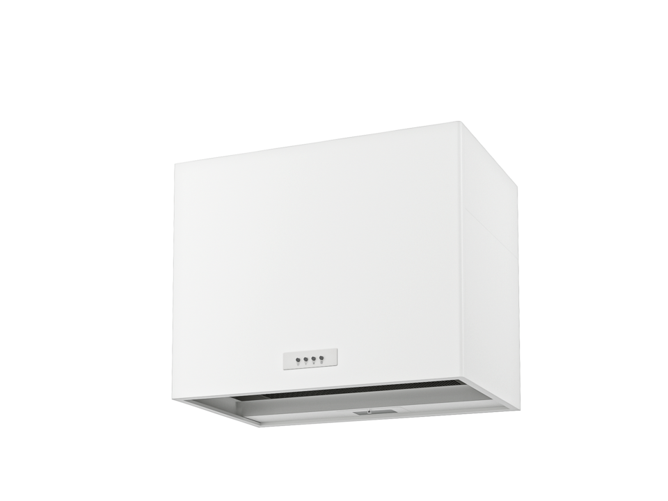 ペニンシュラボックス型レンジフードW750×D530 ホワイト WMS751AW-PN　W750×H600/500×D530＋(W750用背面パネル　横幕板1枚付)（生産終了につき受注受付は12/18まで）