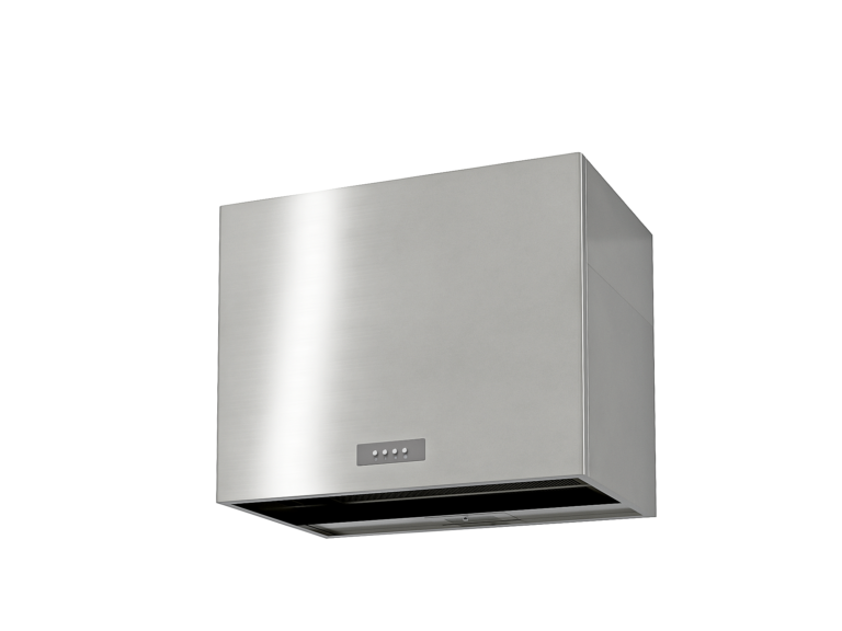 ペニンシュラボックス型レンジフードW750×D530 ステンレスWMS751AS-PN　W750×H600/500×D530＋(W750用背面パネル　横幕板1枚付)（生産終了につき受注受付は12/18まで）