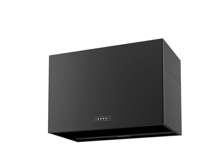 ペニンシュラボックス型レンジフードW900×D530 ブラック WMS901AK-PN　W900×H600/500×D530＋(W900用背面パネル　横幕板1枚付)（生産終了につき受注受付は12/18まで）