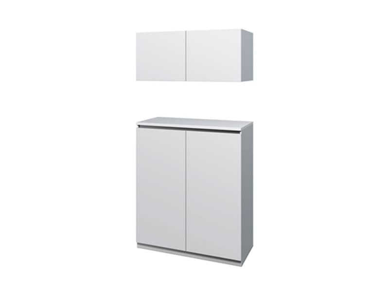 洋風家具　引き出し＋両開き扉 DOA 洋室建具 押入れ両開きフラットタイプ 高さ：601〜1820mm