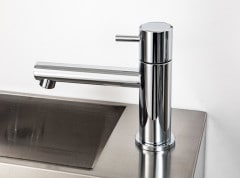 オシャレなブラック単水栓　ミズタニ 製品紹介（屋内水栓 インテリア 一覧）｜蛇口・バルブ・水栓の