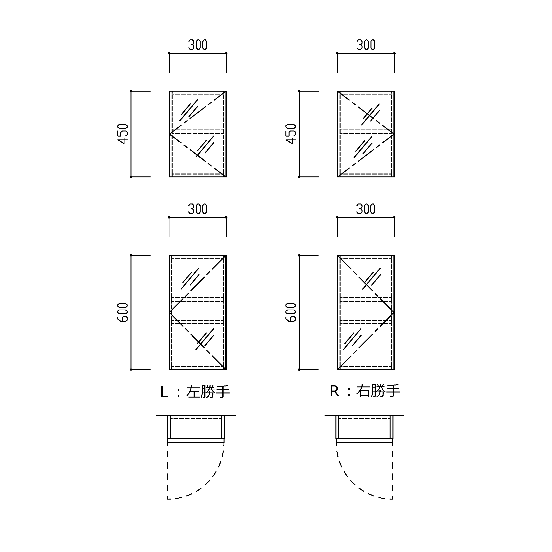 扉：開き勝手