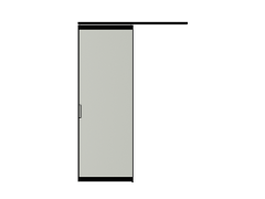 アプリーレ 軽量樹脂パネル扉 1枚片引き 標準W1645H2400