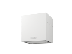 ボックス型レンジフード W600 ホワイト 壁用 整流版付き 横幕板1枚付き WMS-603AMW-H600　W600×D500×H600