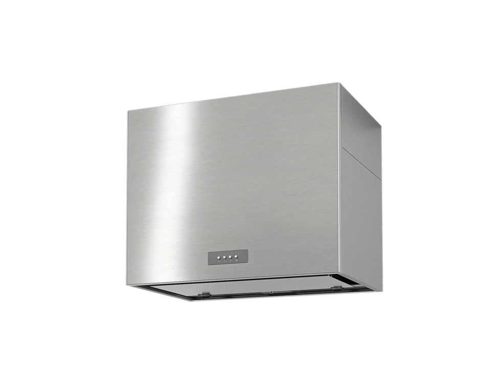 ボックス型レンジフード W750 ステンレス 壁用 整流版付き 横幕板1枚付き WMS-753AMS-H600　W750×D500×H600