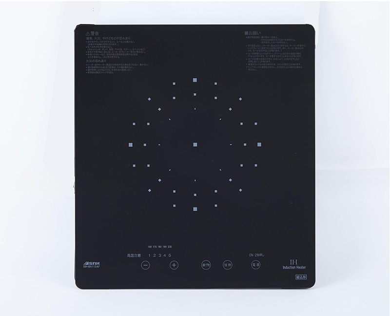 安心と信頼 IHクッキングヒーター 1口 100V 三化工業 SIH-BH113AF ブラック キッチン家電
