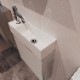 ピコレット 手洗台  フローティング  TRIF490P　W400×D130×H490
