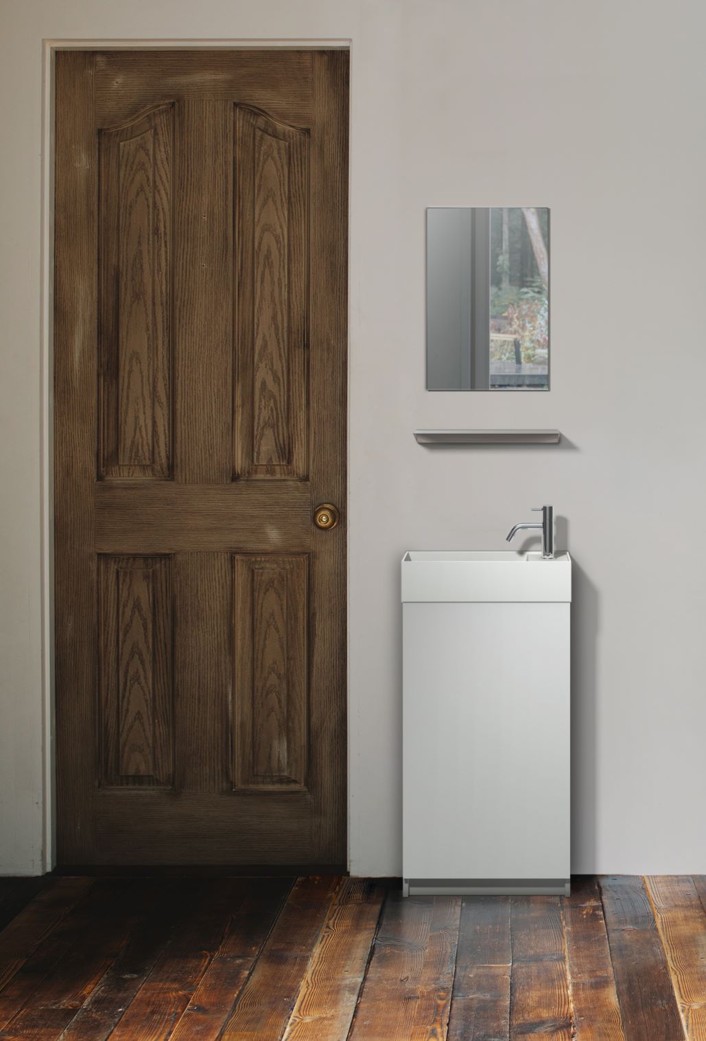 ピコレット 手洗台  スタンディング  TRIS800P　W400×D130×H800