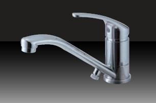 ミズタニバルブ　ミニキッチン用台付シングルレバー混合栓（寒）　MKZ545MMXDAHE