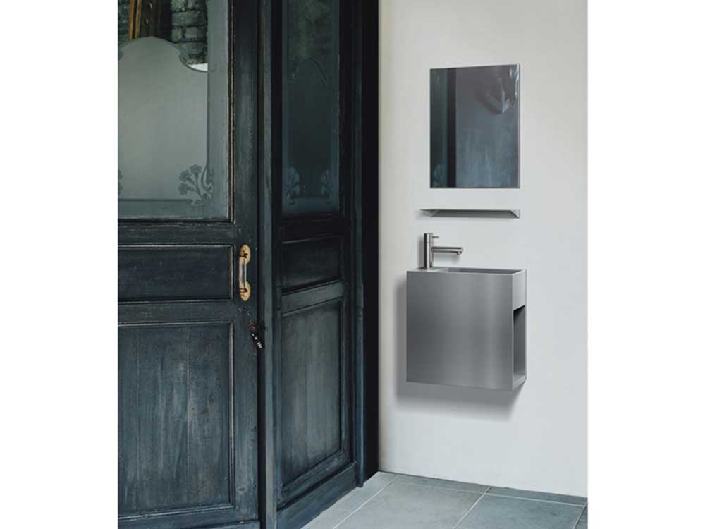 ファインエッジ 手洗い フローティングSUS W400（受注再開見込みは9月中旬ー下旬）