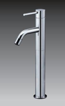 ミズタニバルブ工業　洗面用台付シングルレバー混合栓　MLZ552LMME　トールタイプ