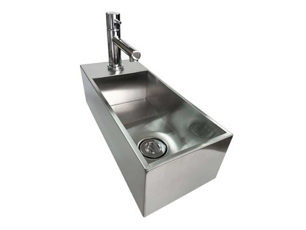 ファインエッジ 手洗い フローティング一体型 W400左収納