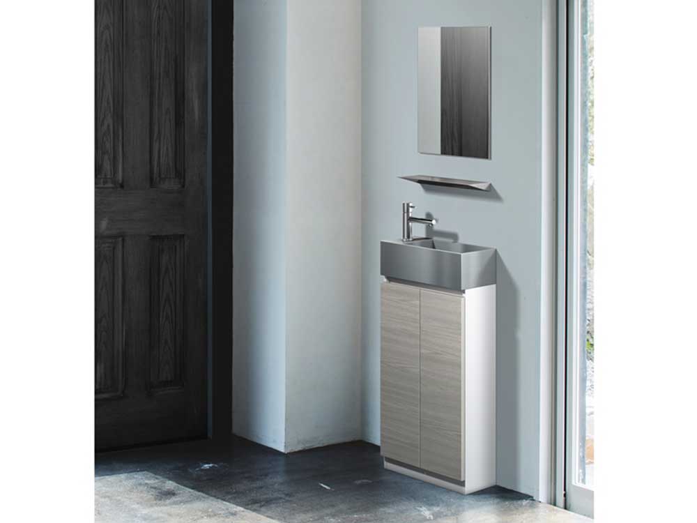 ファインエッジ 手洗い スタンディング W400 右水栓