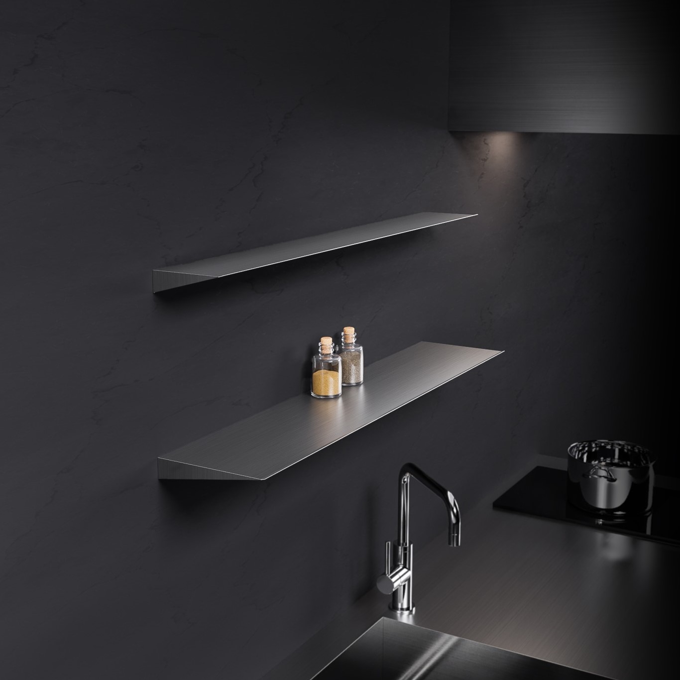 ステンレスシェルフ SHF110　D110×W650