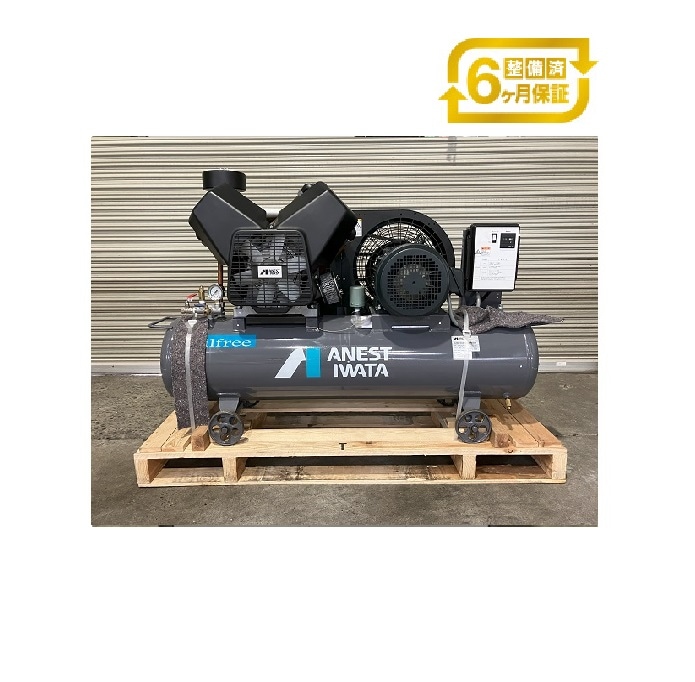 【山際様専用】 TFP37CF-10M5 整備済み中古品及び搬入設置、付属品 アネスト岩田 オイルフリーコンプレッサー | 出力:3.7kW 周波数:50Hz    