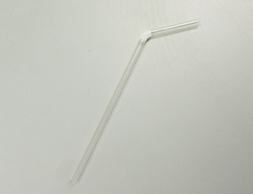 フレックスストロー 6x210mm 透明 バラ 500本