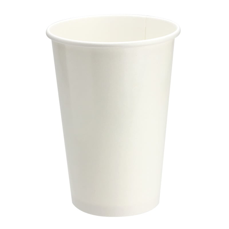 トーカン 厚紙両ラミカップ SMT-400PP 白無地 口径84.6mm 1,000個