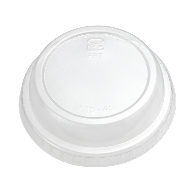 プラスチックカップ蓋 TAPS72TD 72φ用 平ドームリッド 高平蓋 穴無 3,000個