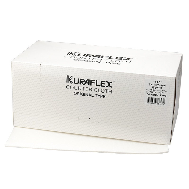 クラフレックス カウンタークロス ZN-1020-60N 白 60枚