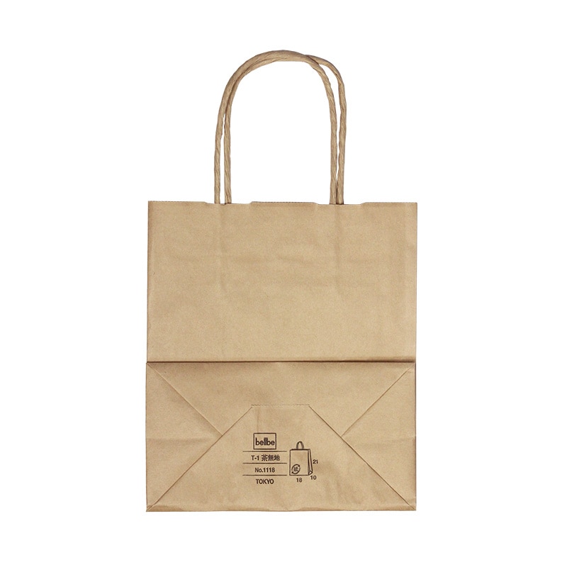 まとめ買い 持ち帰り袋 持ち帰り用紙袋 紙手提袋 紙袋 パックタケヤマ 手提袋 HV100 晒 無地 200枚(50枚×4) 手提げ紙袋 Mサイズ 幅240×マチ100×高320mm 350枚入 業務