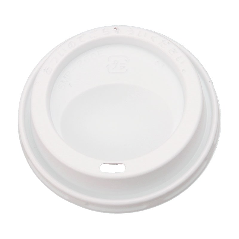 紙コップ蓋 トーカン SMP-260E-F ドリンキングリッド 白 口径79mm 50個