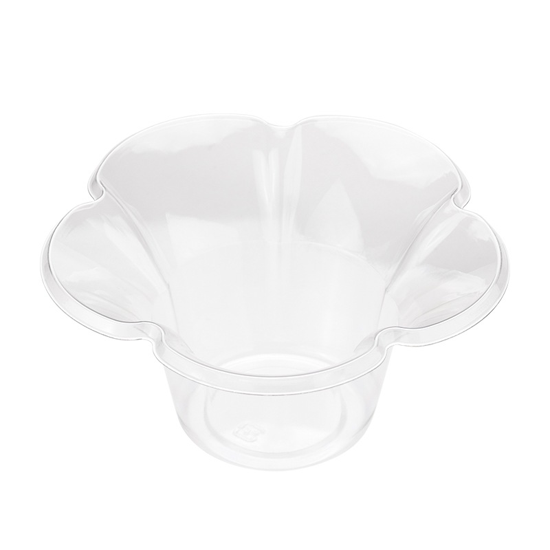 かき氷カップ サンナップ ミニフルールカップ (透明) 380ml 80個