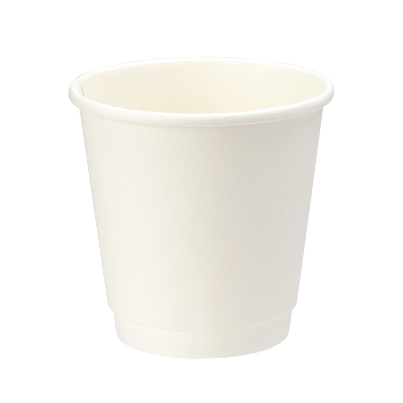 紙コップ蓋付 6オンス 二重断熱紙コップ 白 LidUS トラベラーリッド 白 