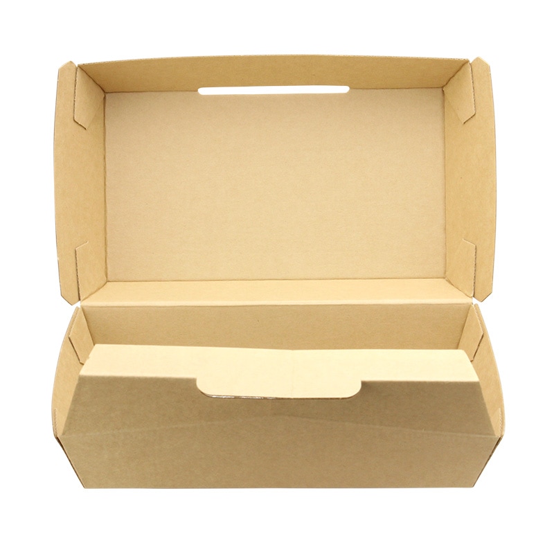 テイクアウト用 クラフトランチボックス 未晒 S 50個