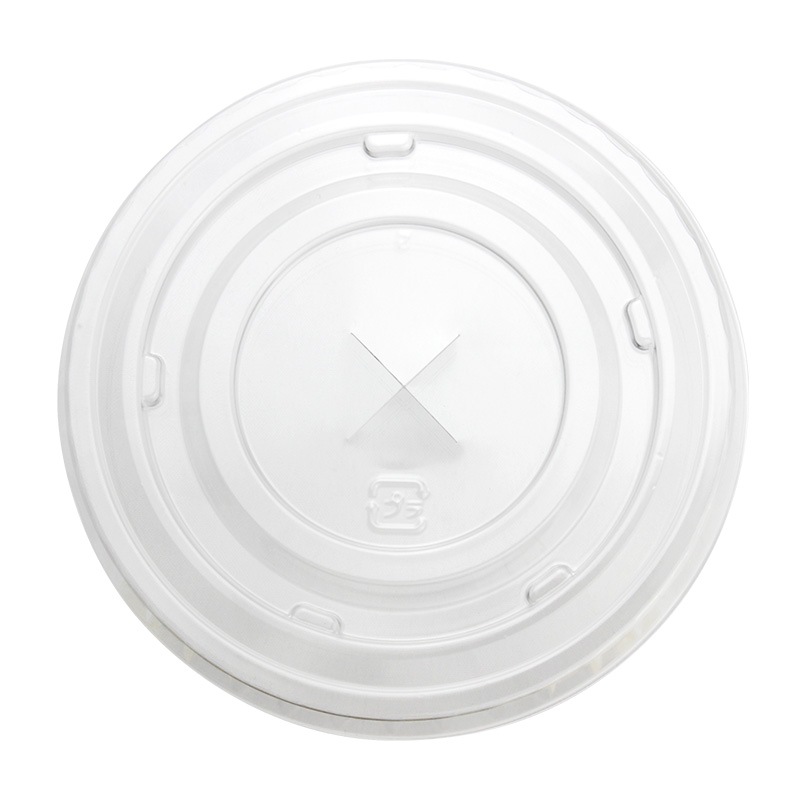 プラスチックカップ蓋 ニュープロマックス 平リッド L-96X（穴付