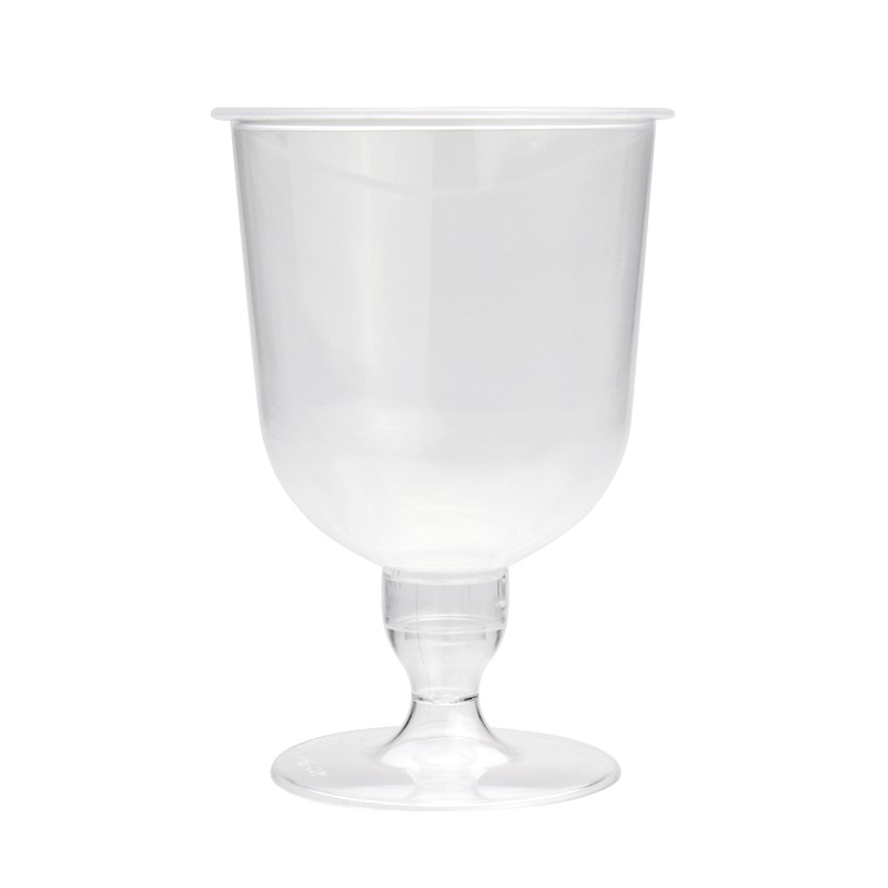 プラスチックワイングラス プロマックス DIP-220AC 台座付き 口径77mm