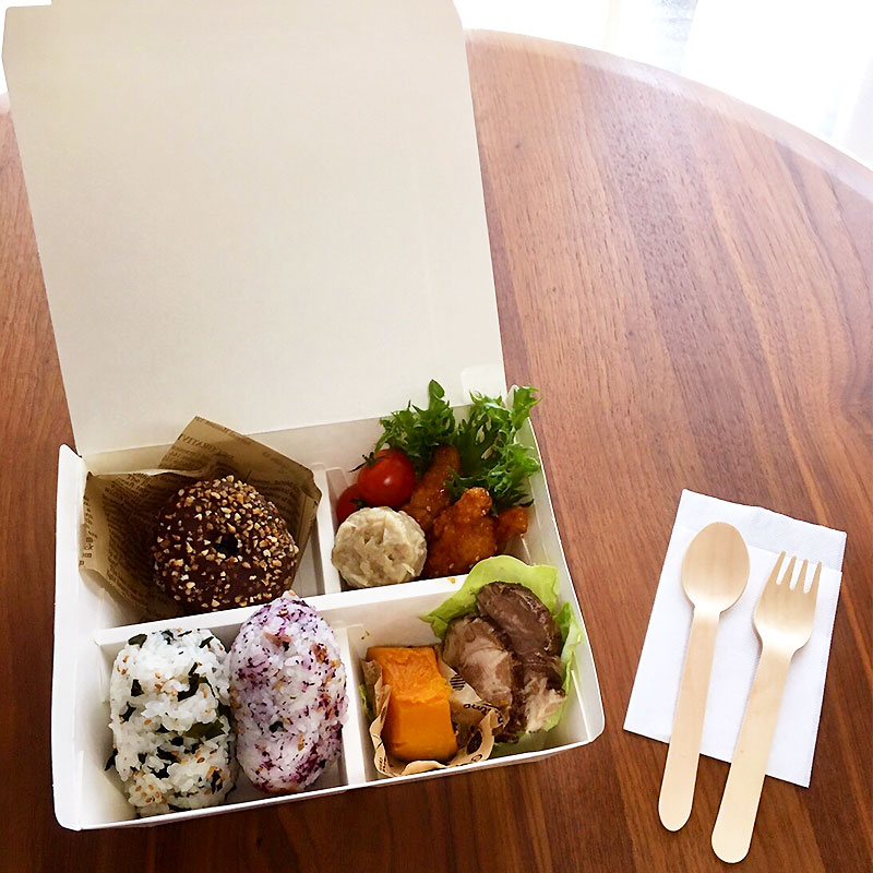 紙製弁当容器 ランチボックス 白無地 50個