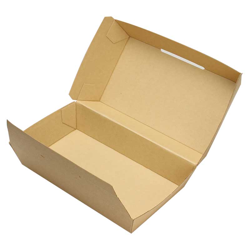 テイクアウト用 クラフトランチボックス 未晒 M 50個