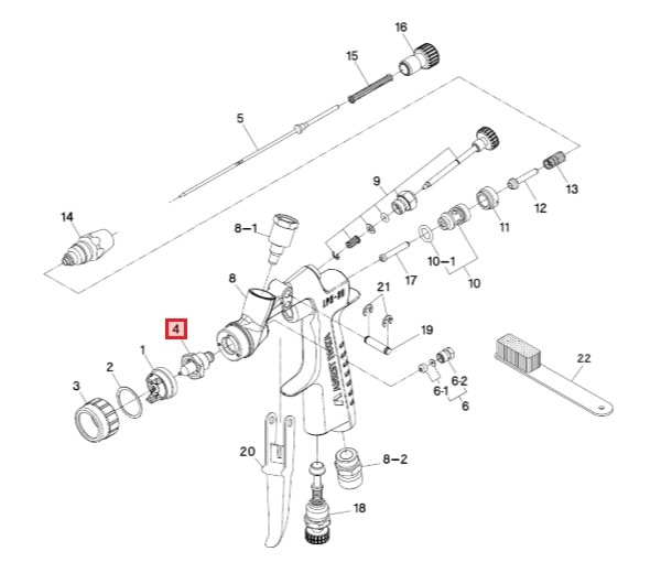 塗料ノズル10 | アネスト岩田公式通販