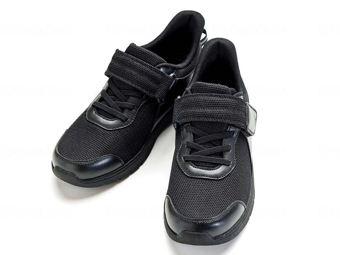 徳武産業 Re-Lifeメッシュ01　3E ネイビー 6L 徳武産業 あゆみシューズ Re-Lifeメッシュ01 装具対応⁄屋内用 3E