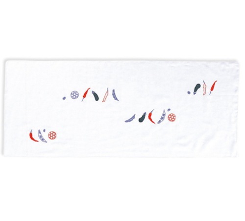 ガーゼ手拭い 野菜 タオル ハンカチ 手拭い ノベルティグッズ 販促品 名入れ のべる亭