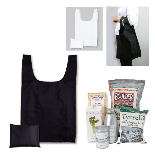 コンビニ・エコバッグ(黒)|その他バッグ・バッグ小物|ノベルティ