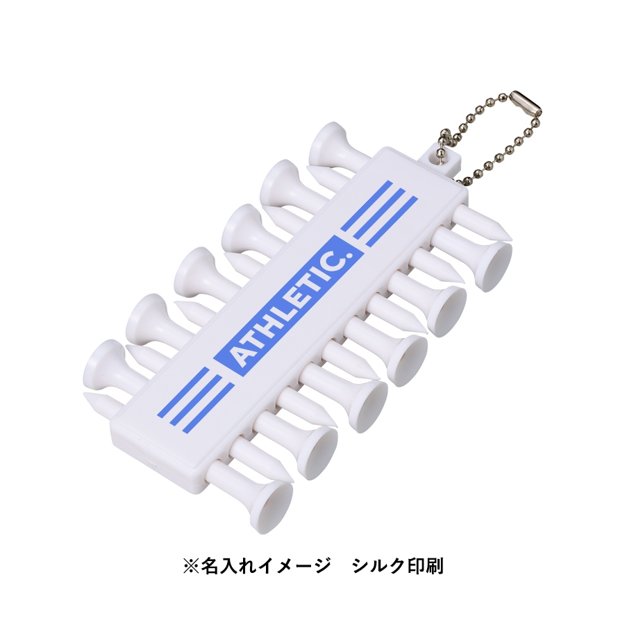 ゴルフティー12本とゴルフマーカー3個をセットにした、ゴルファーに