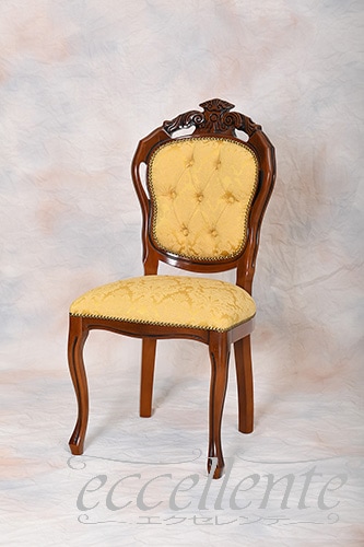 GP-07F2Y イタリア製 ダイニングチェア ヴェネチアーナ ウォールナット/Grace