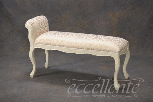 GP-92WF3B イタリア製 2シートベンチ　700　アイボリー仕上げ／RJ Beige   <br>2 Seat bench 700 Ivory color / Mx Eco Red