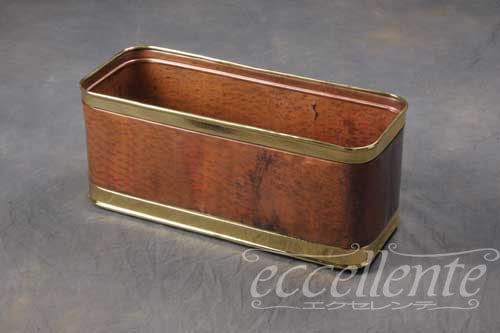 CR-836060CC イタリア製 プランター60 キャスター付　Copper Gold    <br>Planter 60 with casters / Copper Gold