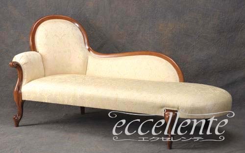 イタリア製 カウチソファ リスチア ウォールナット／Broccatello 08｜GP-219F3