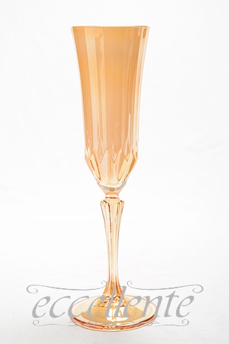 イタリア製 フルートグラス アンバー・アンバー｜ Flute glass / Amber&Amber｜CA-107076AM