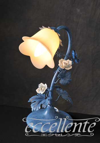 PS49201 イタリア製 テーブルランプ　ラベンダー＆ミモザ  Table lamp/Lavender&Mimosa