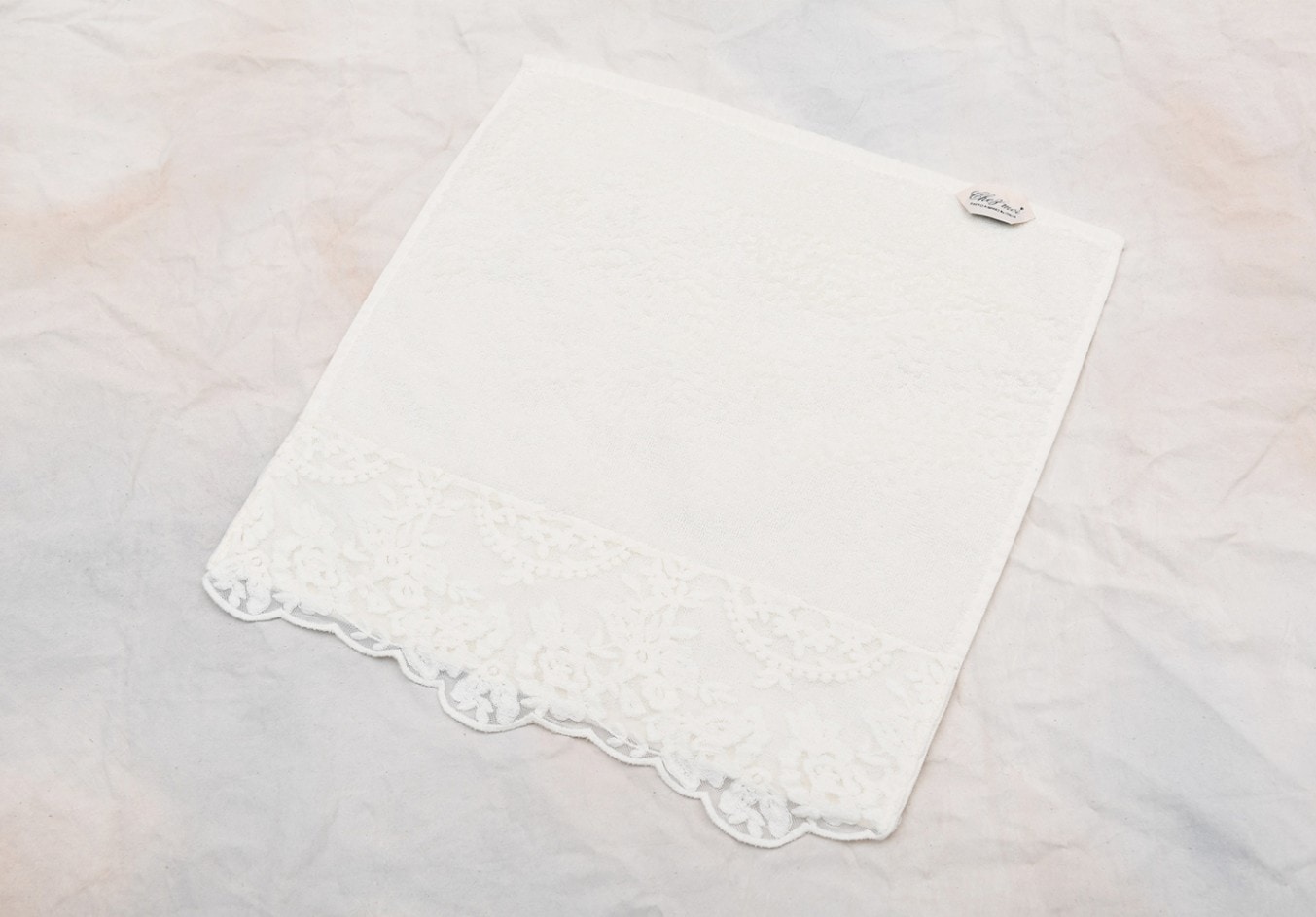CH-T3076VIS イタリア製ハンドタオル　Versailles/アイボリー<br>Hand towel / Versailles Ivory
