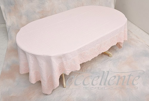 CH-M241CP イタリア製 マルチカバー 四角 レース囲み Corinzio PI<br>Multi cover square shaped with lace  / Corinzio PI