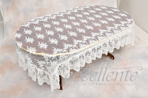 CH-O4902PI イタリア製 テーブルクロス 四角 Provenza Ivory<br