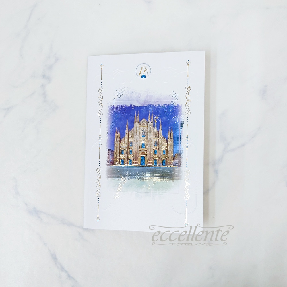 BB-502115 イタリア製 グリーティングカード Duomo  Greeting card Duomo