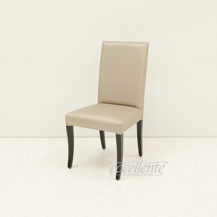 GP-039455DST イタリア製 ダイニングチェアー ZIVA シルバー ブラックレッグ