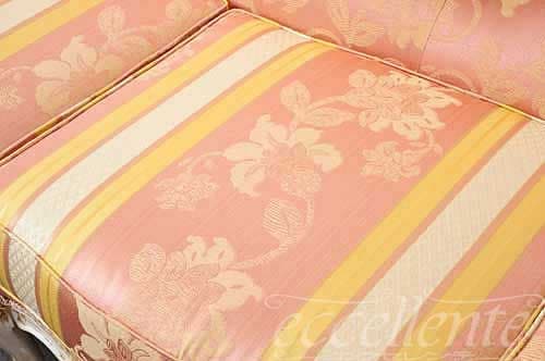 GP-541/3 イタリア製 3シートソファ フランカ アンティークホワイト+ゴールド用【シートカバー&ウレタンフォーム(単品)】右/左